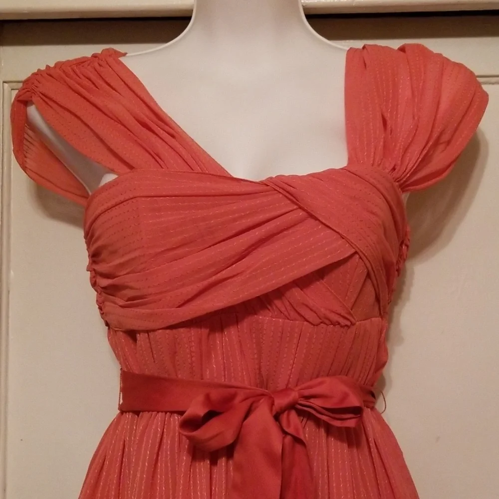 BCBGENERATION burnt orange dress - Picture 2 of 8
